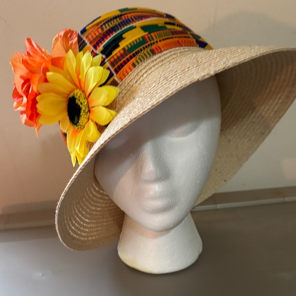 Colorful Floral Sun Hat
